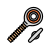 boulon d'extrémité de tige icon