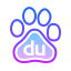 gradient style 바이두 icon