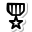 stickers duotone style medal icon