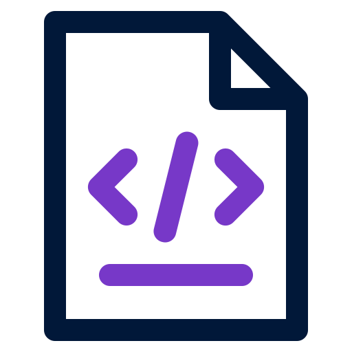 coding file icon