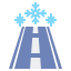 外部氷天気フラットアイコンフラットフラットアイコン icon