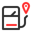 Gas Station Location icon