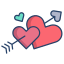 Hearts And Arrow icon
