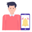 phone alert icon