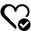 hatch style heart health icon