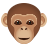 emoji style monkey face icon