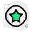 Star in a circle logotype isolated on a white background icon
