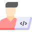 programmer coding icon
