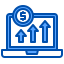 financial growth icon