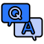 question and answer icon