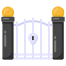 Porte de devant fermée icon