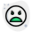 furious face icon