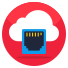 cloud ethernet port icon