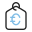 euro tag icon