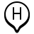 Marker H icon