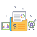 financial report icon