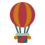 hot air balloon icon