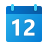 カレンダー12 icon