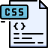 CSS Filetype icon