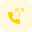 Split the merge call function on vintage cell phone icon