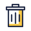 trash bin icon