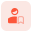 bookmarked user icon
