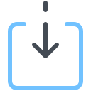 box-move-down icon