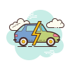 cloud style 잡종 icon