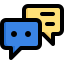 mensagem externa-chat-mensagens-kosonicon-lineal-color-kosonicon-18 icon