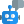 Advanced robot with a internal service message chat bubble isolated on a white background icon