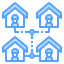esterno-case-lavoro-da-casa-blu-altri-cattaleeya-thongsriphong icon