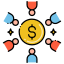 크라우드 펀딩 icon