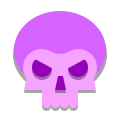 papercut style thriller icon