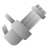 deco duotone style gatling gun icon