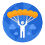 Paragliding icon