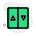 Elevator with up and down arrows in the hospital premises icon