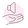 handsy style 건전한 발표자 icon