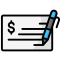 cheque icon