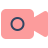 parakeet color style 라이브 비디오 온 icon