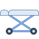 office l style 병원 휠 침대 icon