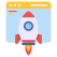Website Launch icon