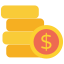 external-Money-fintech-and-trade-flat-design-circle icon