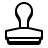badges style 고무 도장 icon