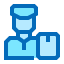 delivery man icon