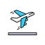 airplane flying icon