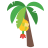 Banana tree icon