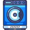 Laundry washing machine icon