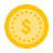 Dollar Coin icon