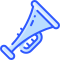 trumpet instrument icon