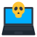 external-Laptop-Hacking-technology-and-security-vectorslab-flat-vectorslab icon